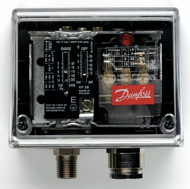 Danfoss Pressure switch, KP36